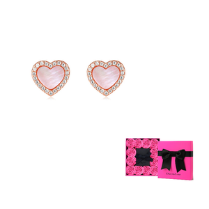apm monaco valentine pink earrings.