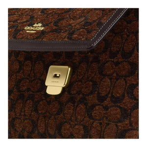COACH Etta 29 Truffle Brown حقيبة.