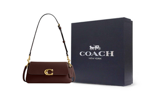 COACH Jet 25 Tote Medium Maple.