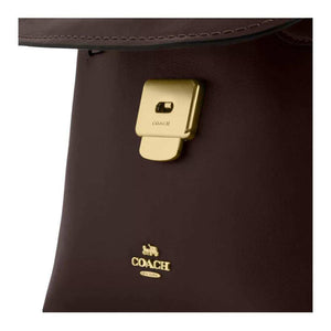 COACH Emory 25 Crossbody Leather Tote Bag Medium Coffee.
