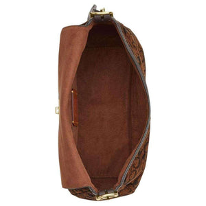 COACH Etta 29 Truffle Brown حقيبة.
