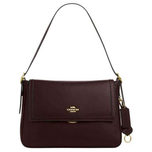 COACH Etta 29 Logo Cowhide Espresso.