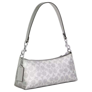 COACH Charlotte 25 Silver.