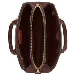 COACH Savannah 28 leather Crossbody Tote Large Maple.