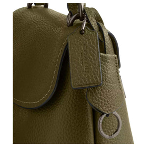 COACH Emory 25 Leather Tote Medium Olive Green.