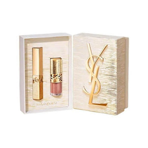 YSL Saint Laurent Lipstick and Lip Gloss Makeup Set Limited Edition.