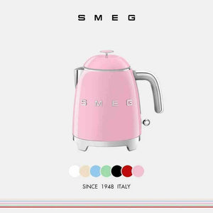 غلاية SMEG الصغيرة تصميم إيطالي فاخر بحجم مثالي 0.8L.