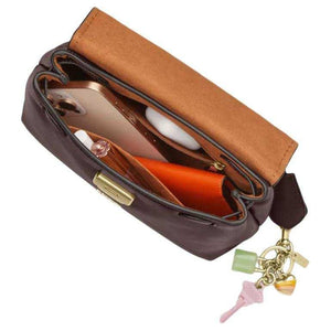 COACH Emory 25 Crossbody Leather Tote Bag Medium Coffee.
