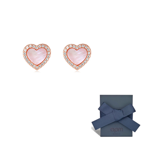 apm monaco valentine pink earrings.