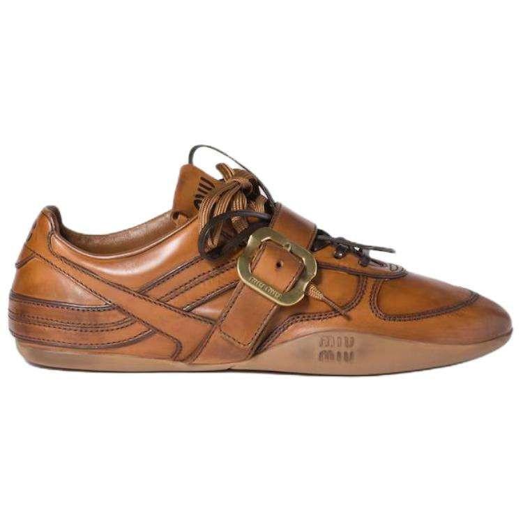 MIU MIU  Caramel Brown.