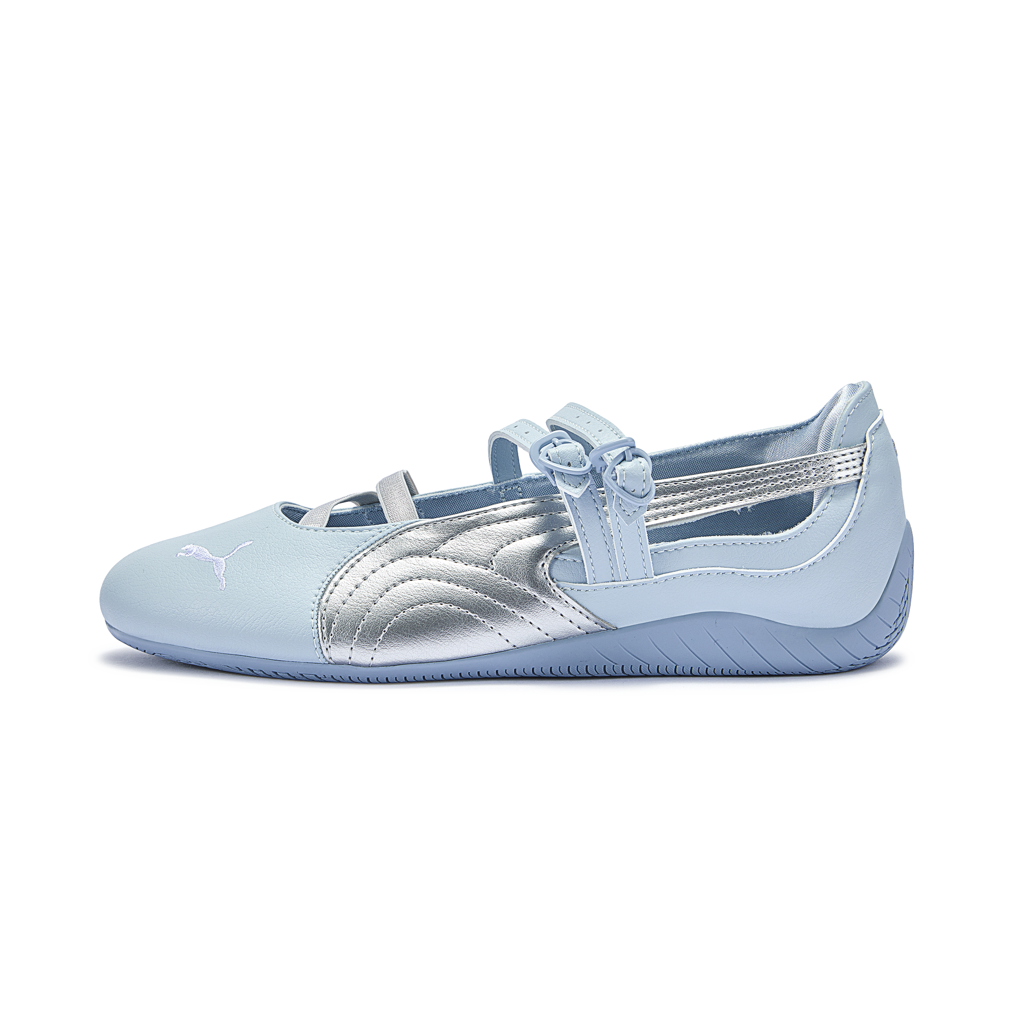 حذاء باليرينا Puma x Powerpuff Girls باللون الأزرق السماوي