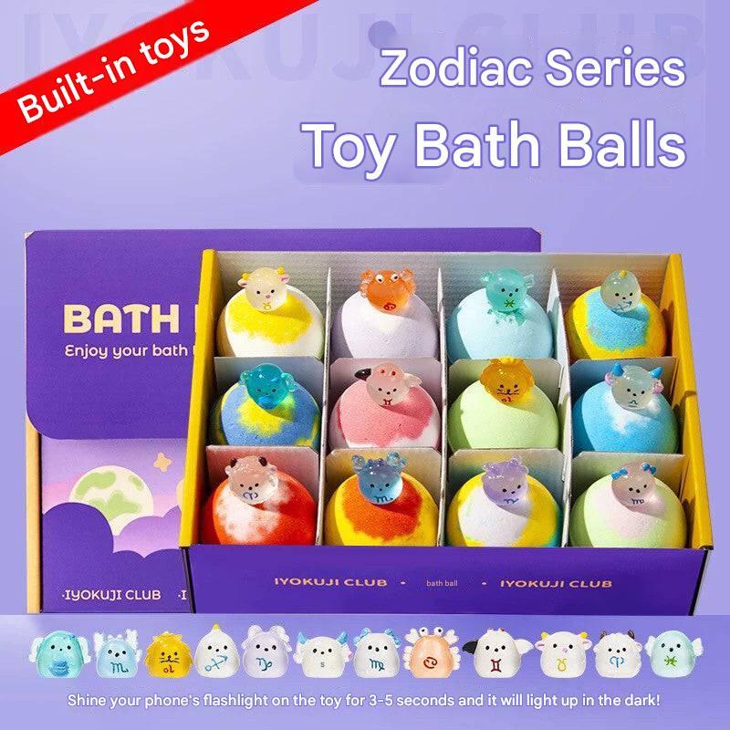 best bath toys : مجموعات كرات ملح الاستحمام البلورية للأطفال.