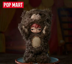 POPMART Hirono Little Wild Bear Vinyl Plush Toy  baby doll gift