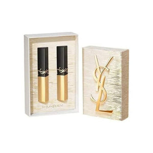 YSL سلم فلفت لِب أحمر الشفاه المخملي الفاخر  هدية حصرية محدودة مجموعة.