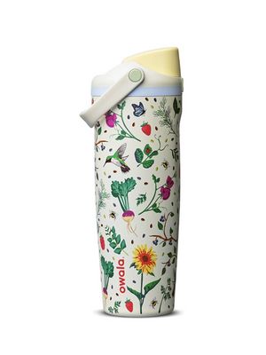Owala New Mother's Day Garden 30oz 890ml Large Capacity Insulation Straw Cup Handle Sports Cup
