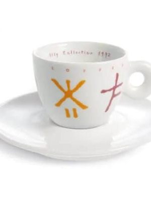 طقم فناجين قهوة Illy Collection إصدار عام 1992 الفني