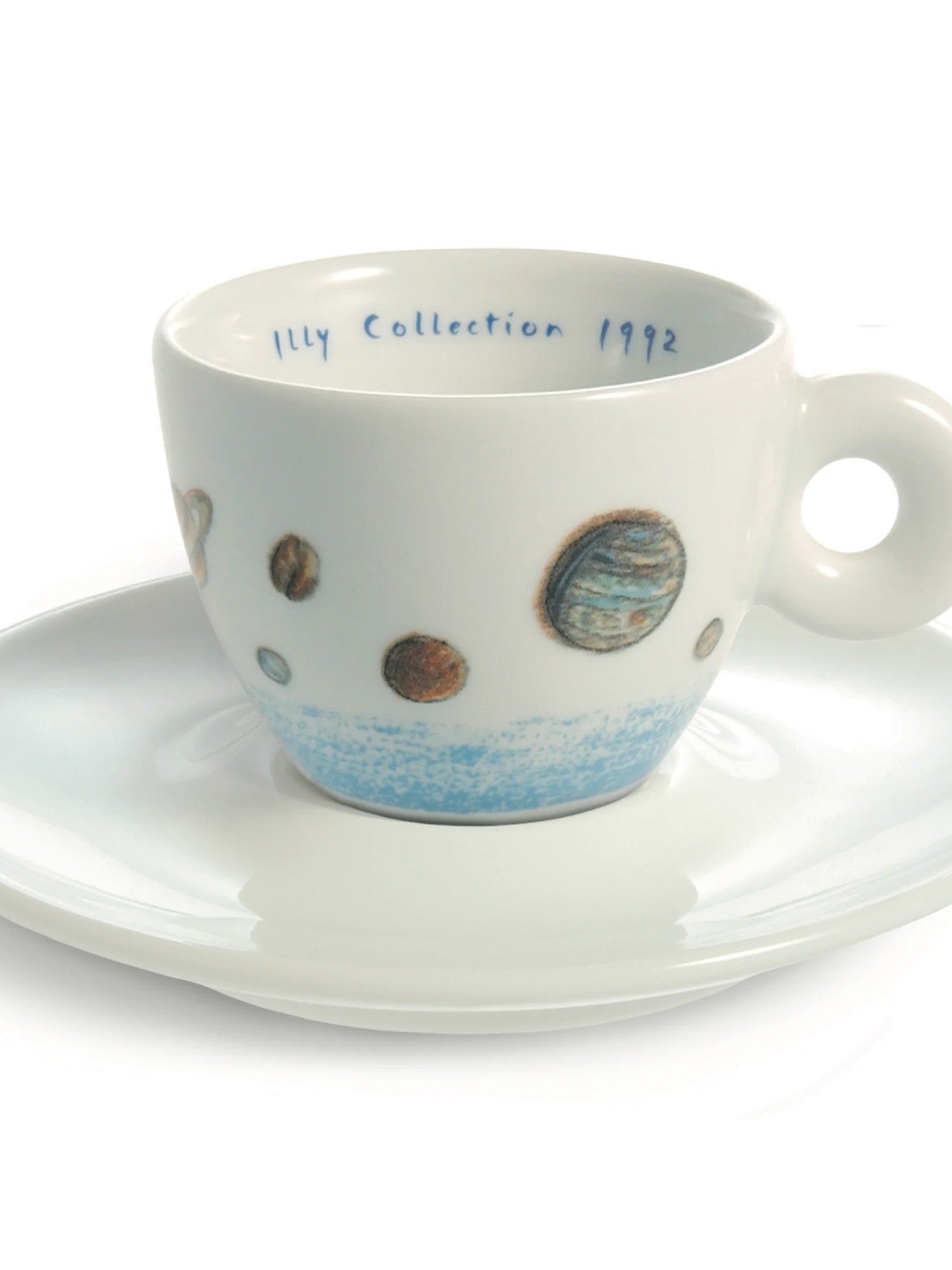 طقم فناجين قهوة Illy Collection إصدار عام 1992 الفني