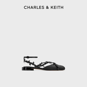 CHARLES &KEITH 26 Spring  Flower Flat Sandals.