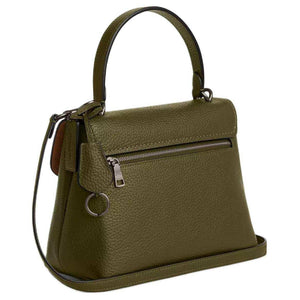 COACH Emory 25  Leather Tote Medium Olive Green.