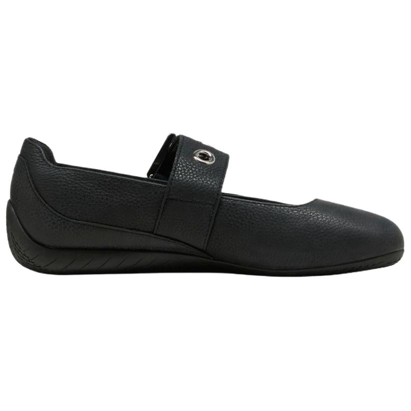 حذاء بالرينا Puma بتصميم Buckle Strap ولون أسود