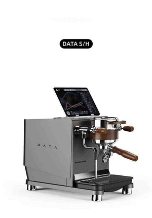 ماكينة قهوة Wendougee Data S BK | تصريف المياه يدويا أو التوصيل المباشر نصف أوتوماتيك احترافية ☕.